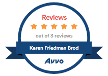 Reviews | 5 Stars Out of 3 Reviews | Karen Friedman Brod | Avvo